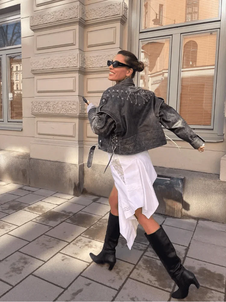 Klassisch gestaltete Jacke