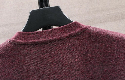 MW | Lässiger ärmelloser Pullover mit V-Ausschnitt