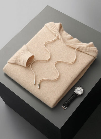 MW | Nahtlos gestrickter Kapuzenpullover