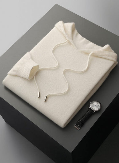 MW | Nahtlos gestrickter Kapuzenpullover