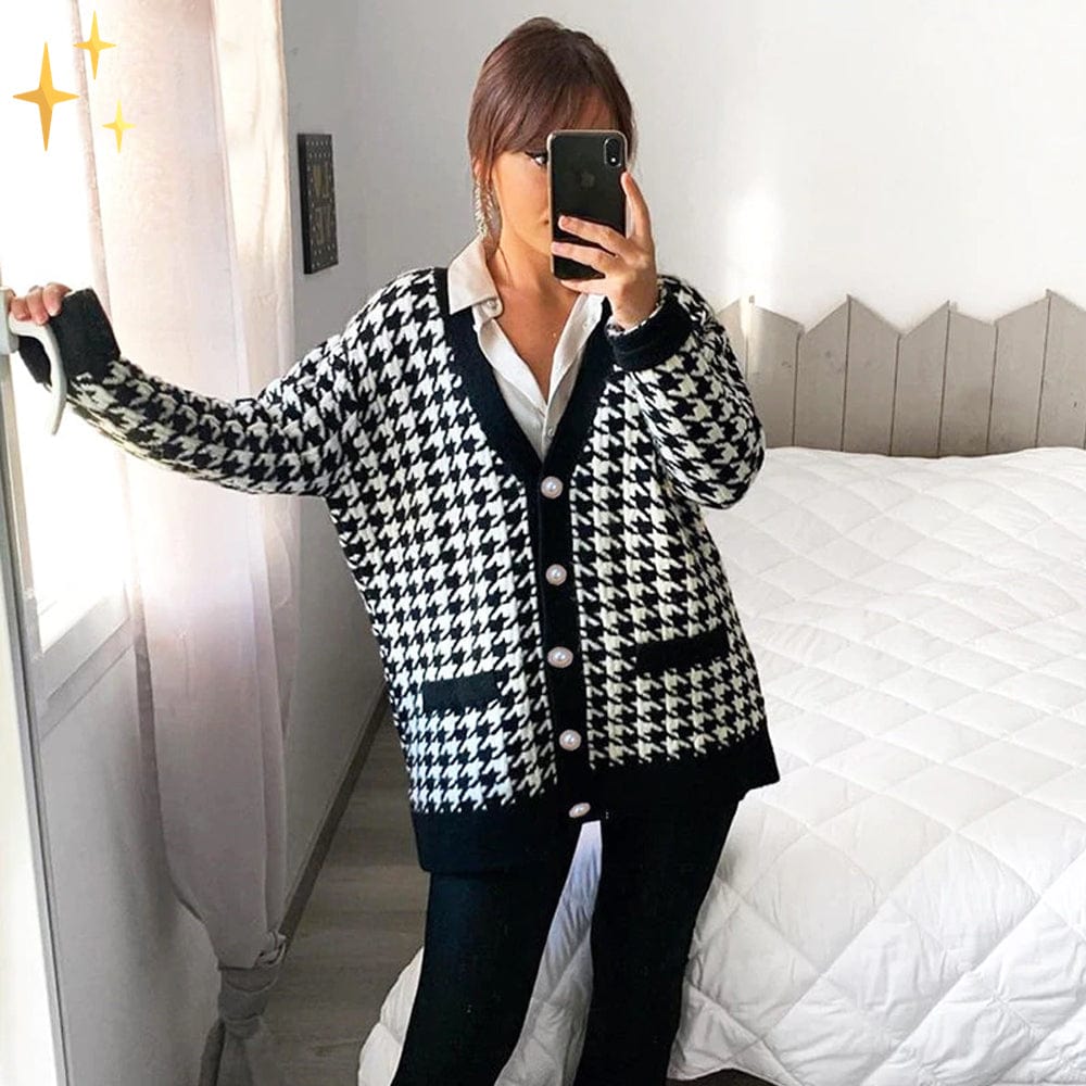 Anmutig gestaltete Jacke