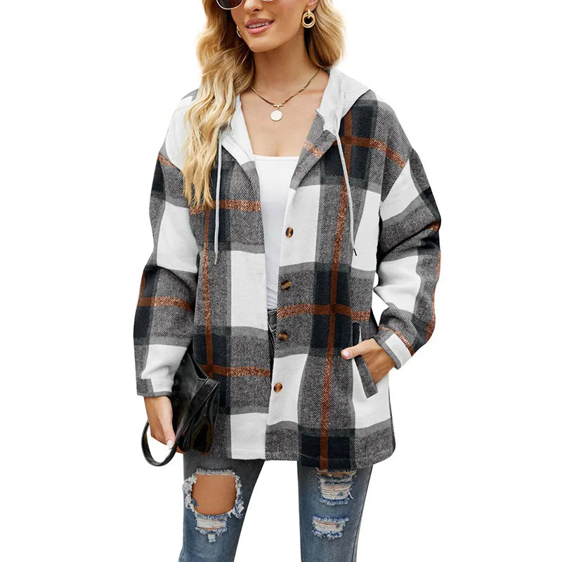 MW | Klassische Flanelljacke für Frauen