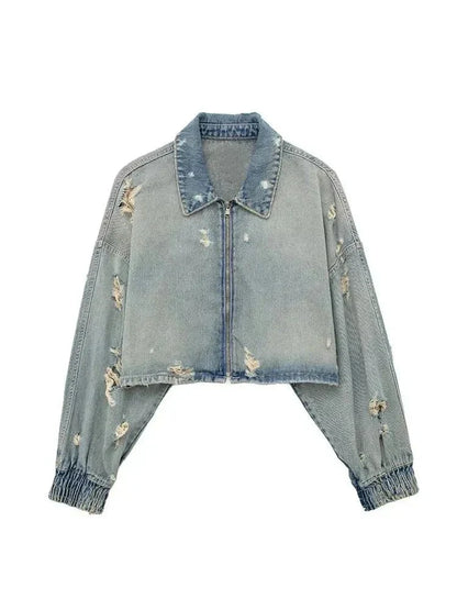 Anmutig gestaltete Jacke