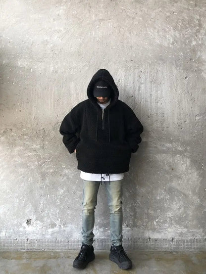 MW | Verdickter Baumwoll-Velvet-Pullover