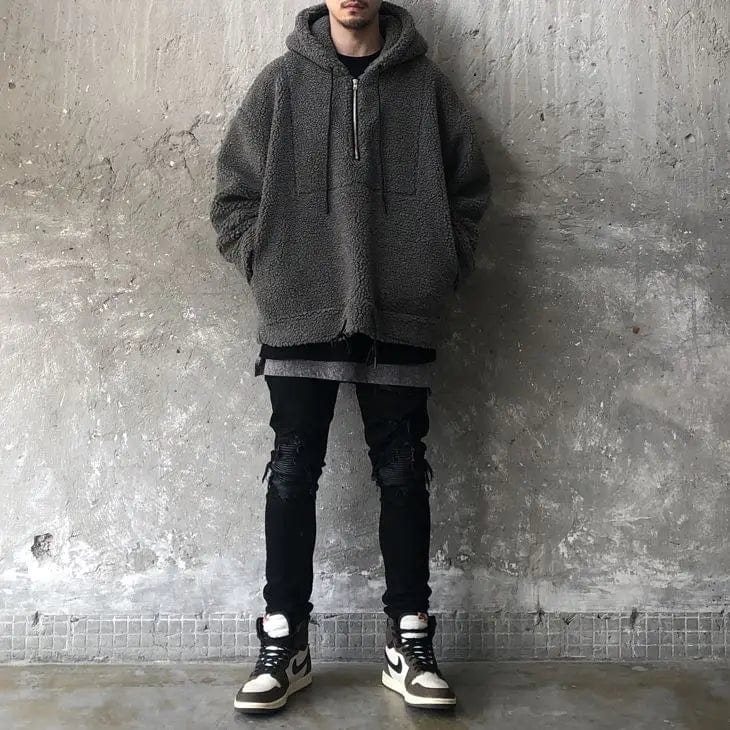 MW | Verdickter Baumwoll-Velvet-Pullover