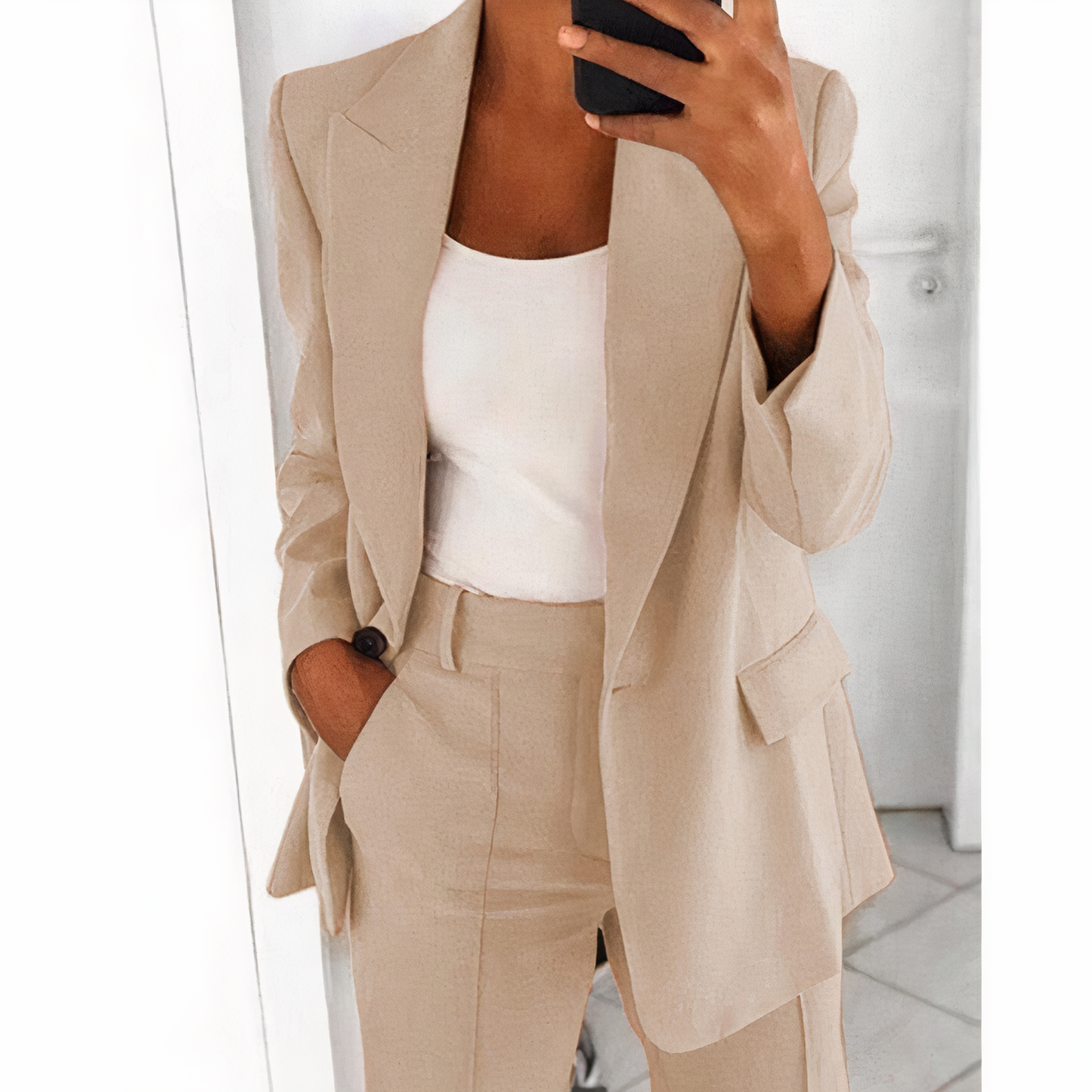 MW | Ensemble blazer avec veste et pantalon