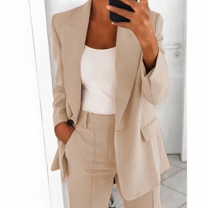 MW | Ensemble blazer avec veste et pantalon