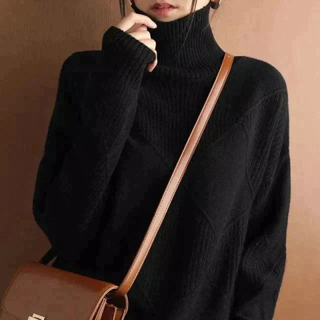 MW | Stylischer Rollkragenpullover