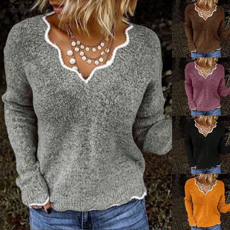 Klassisch gestaltete Pullover