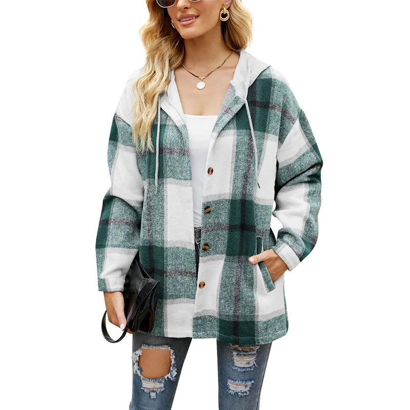 MW | Klassische Flanelljacke für Frauen