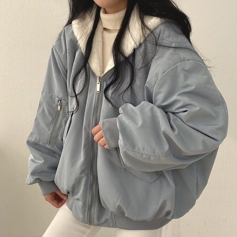 Anmutig gestaltete Jacke