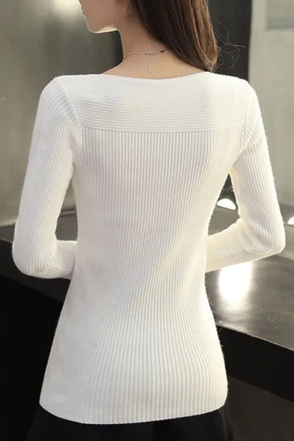 MW | Koreanischer Solider Pullover