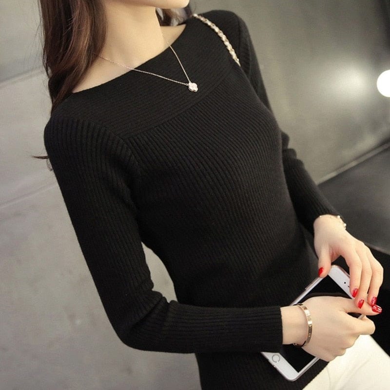 MW | Koreanischer Solider Pullover