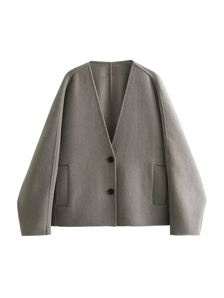 Klassisch gestaltete Jacke
