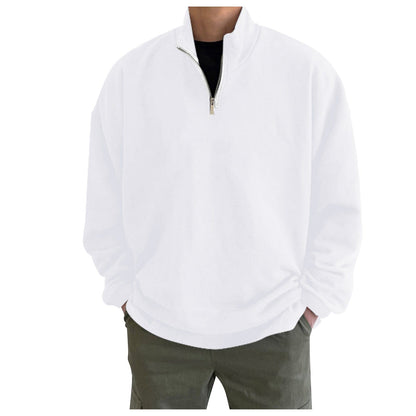 MW | Einfarbiger Kapuzenloser Pullover
