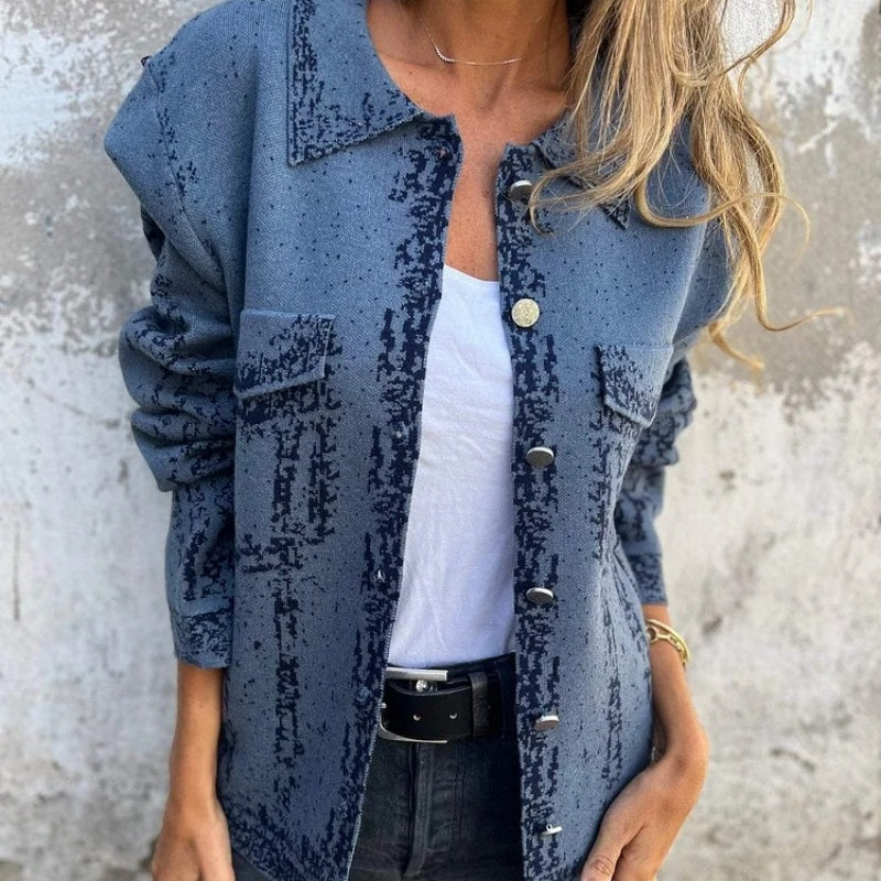 MW | Schicker Blazer mit Taschen für Frauen