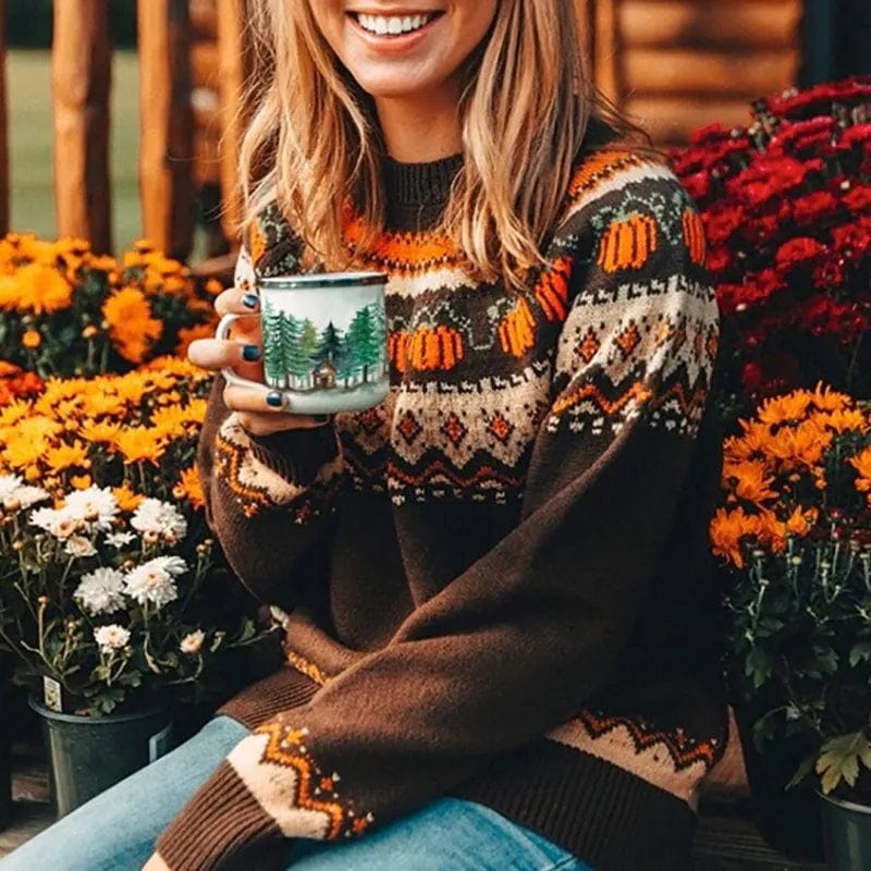 MW | Warme Ethnopullover für Damen