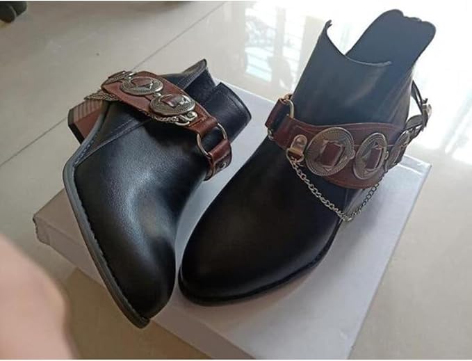 MW | Chunky Mid Heel Vintage Schuhe