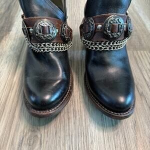 MW | Chunky Mid Heel Vintage Schuhe
