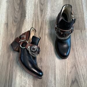 MW | Chunky Mid Heel Vintage Schuhe