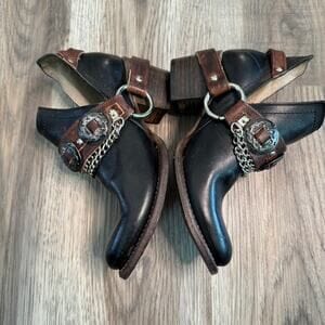 MW | Chunky Mid Heel Vintage Schuhe