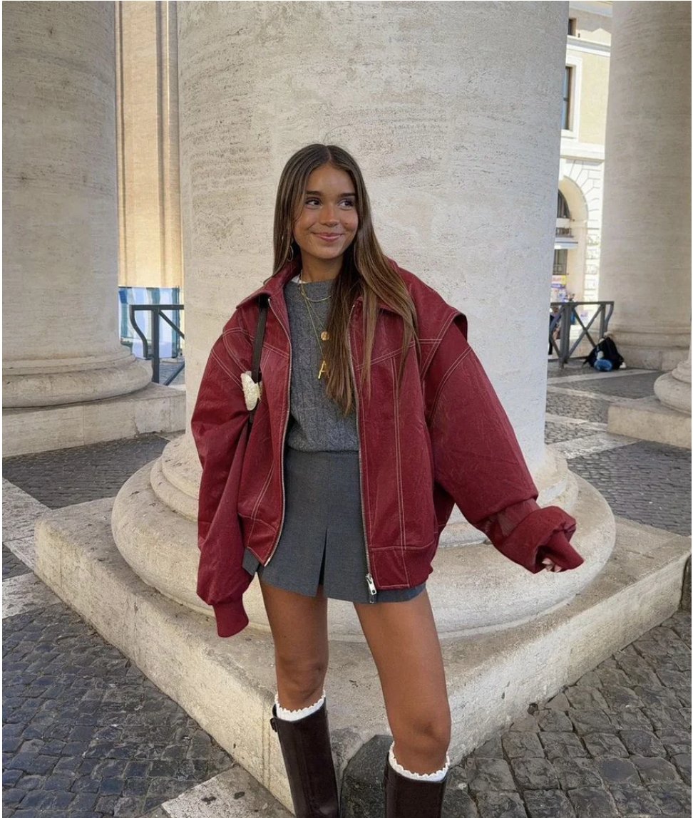 Zeitloser Vintage-Stil Jacke