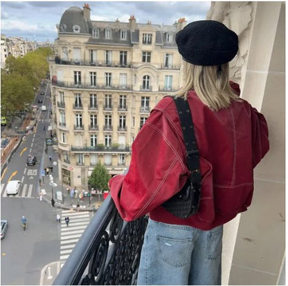 Zeitloser Vintage-Stil Jacke