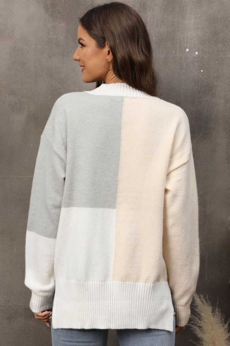 MW | Rundhals Langarm-Pullover