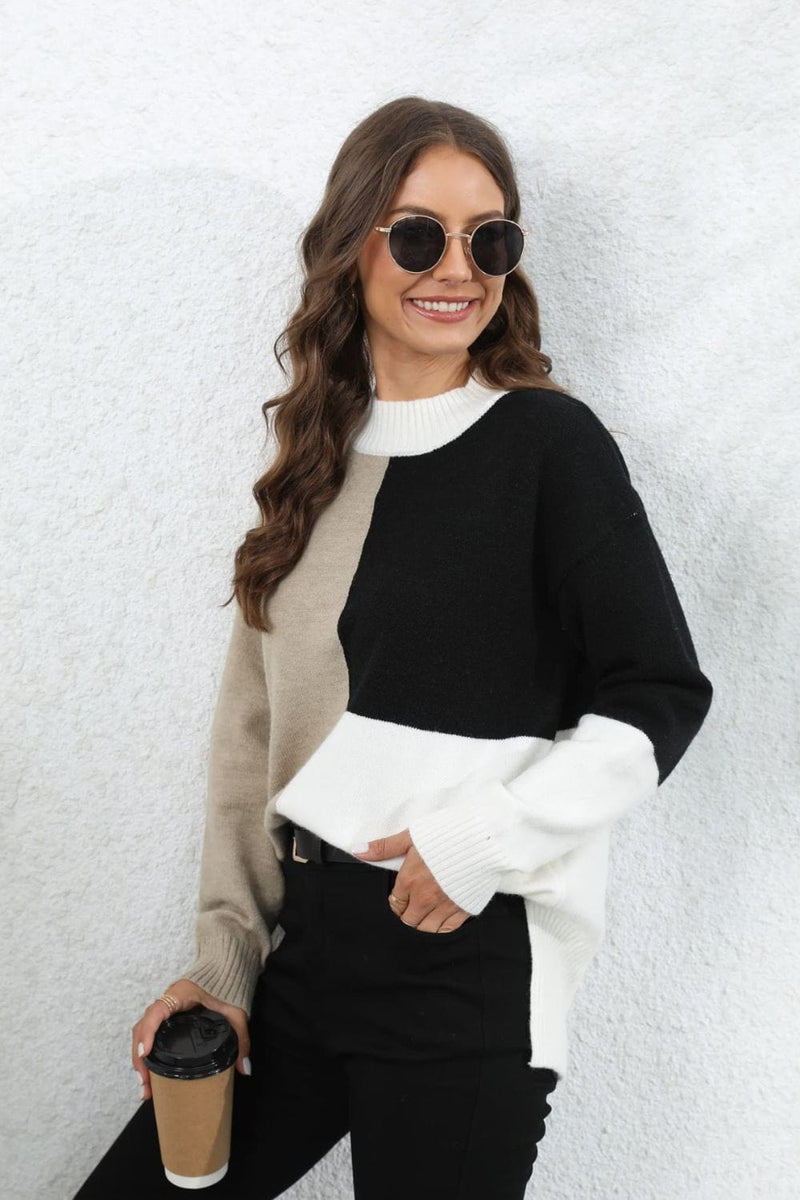 MW | Rundhals Langarm-Pullover