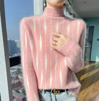 MW | Pullover mit halbhohem Halsausschnitt