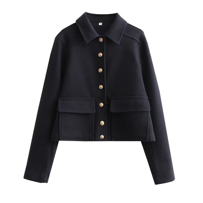 Klassisch gestaltete Jacke