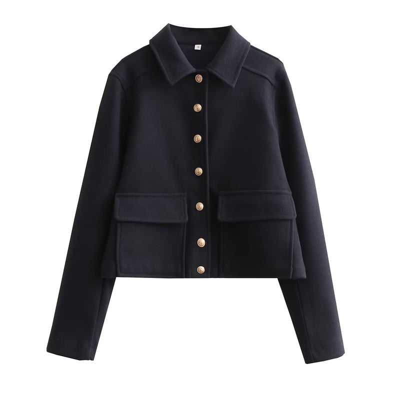 Klassisch gestaltete Jacke