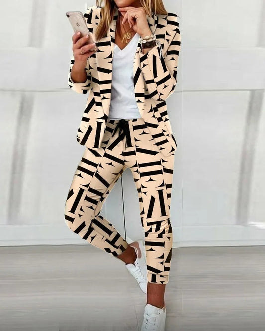MW | Langärmeliger Blazer und Hose