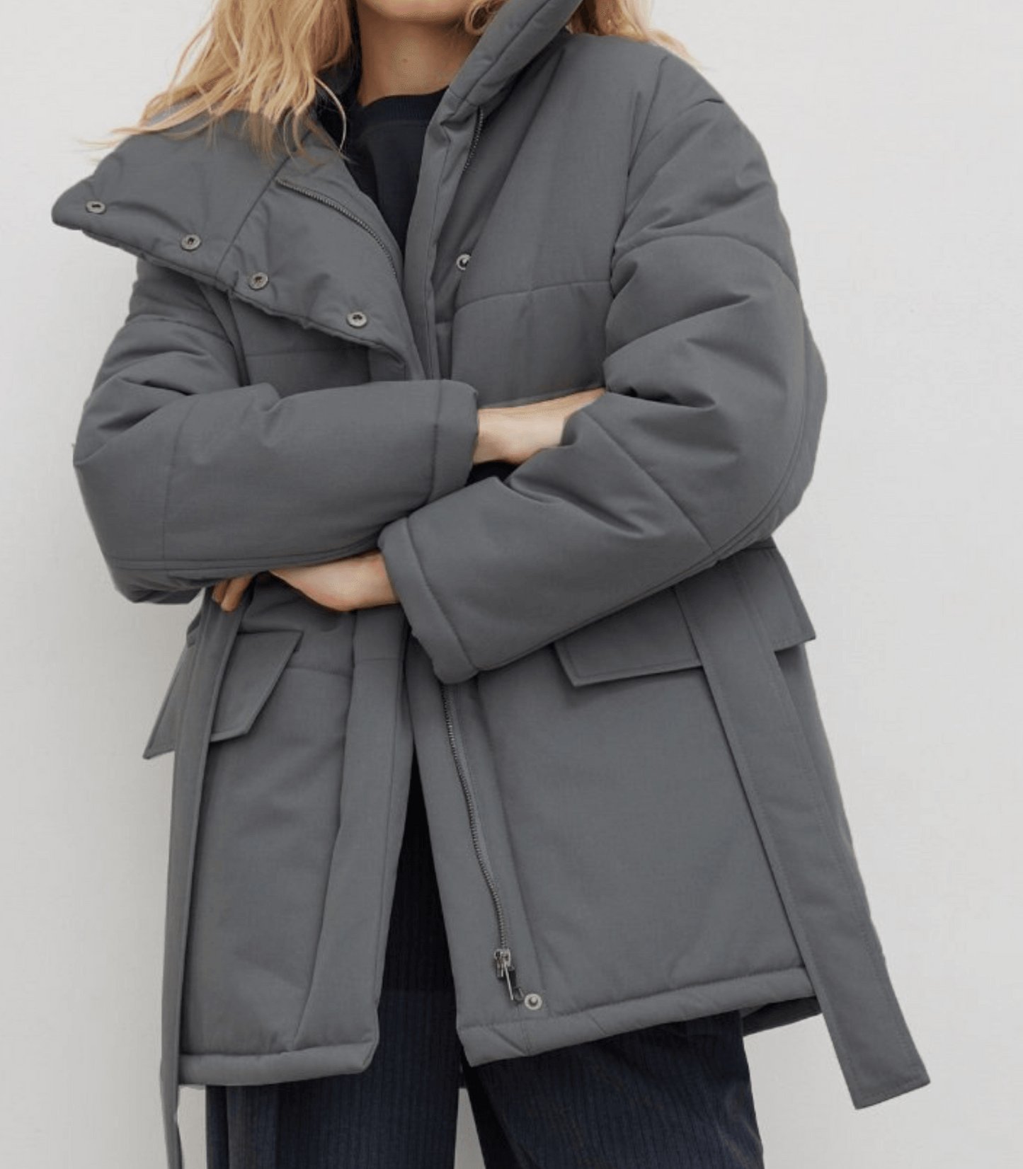 Anmutig gestaltete Jacke