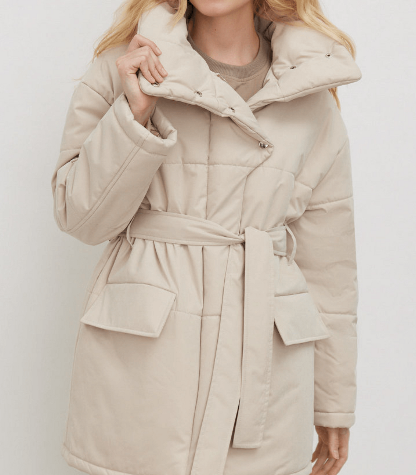 Anmutig gestaltete Jacke