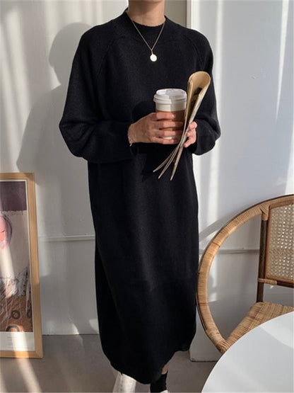 MW | Gemütliches Midikleid aus Strick