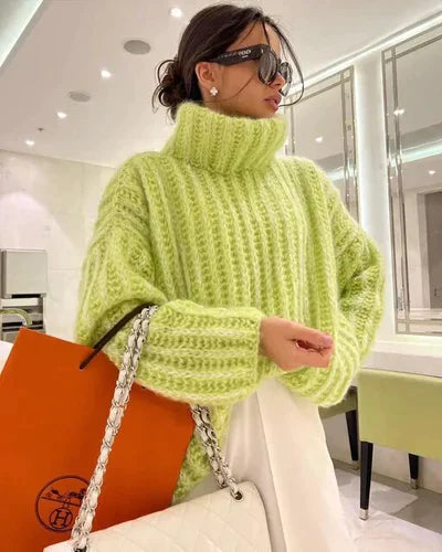 MW | Flauschiger Rollkragenpullover
