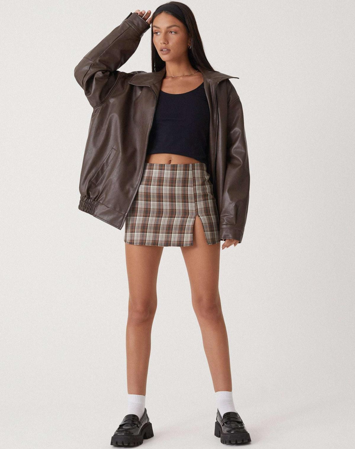 Anmutig gestaltete Jacke